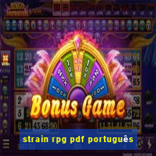 strain rpg pdf português