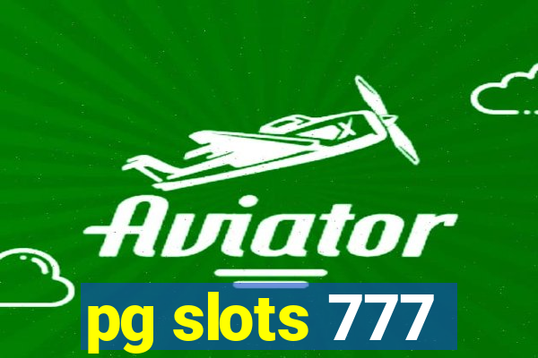 pg slots 777