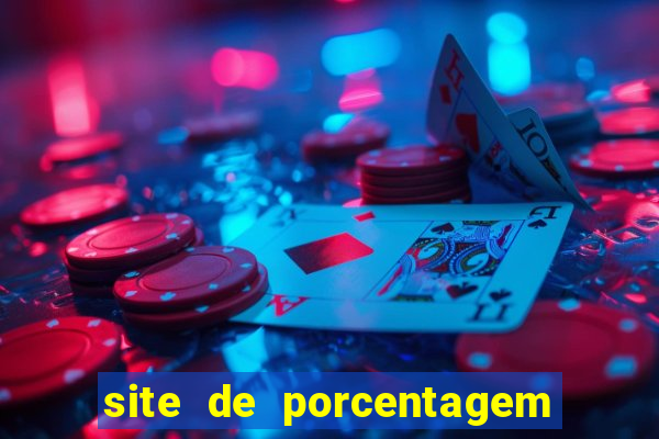 site de porcentagem dos slots