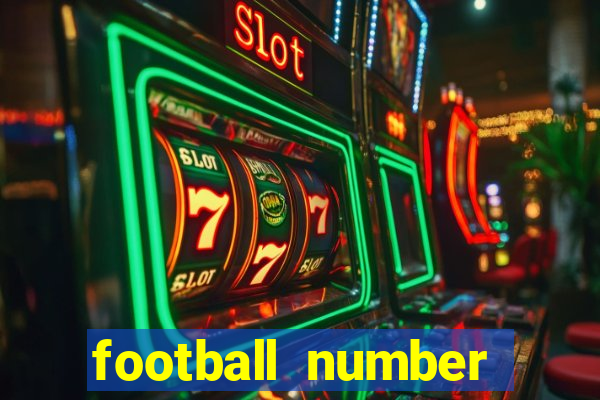 football number necklaces gold