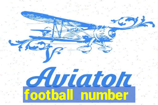 football number necklaces gold