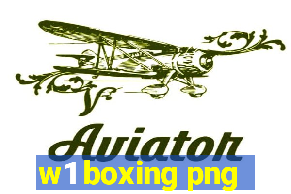 w1 boxing png