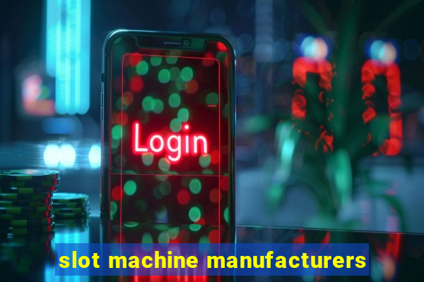 slot machine manufacturers