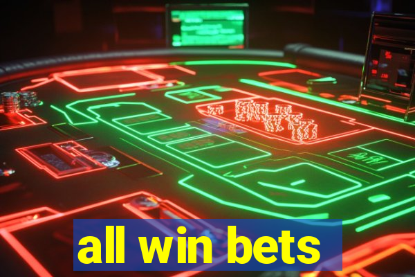 all win bets