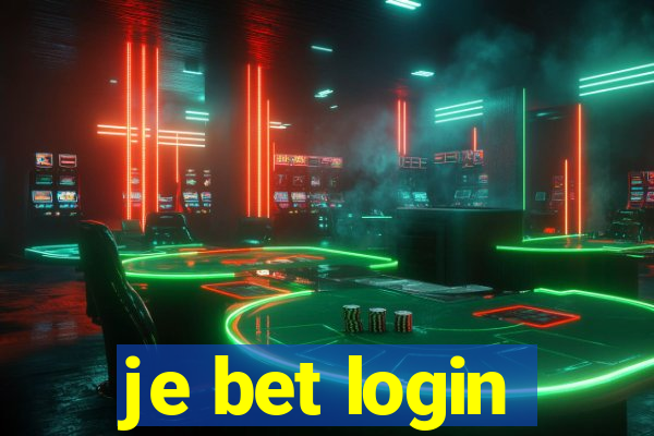 je bet login