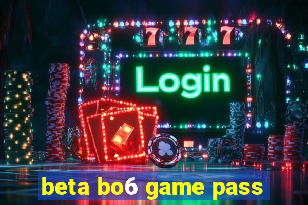 beta bo6 game pass