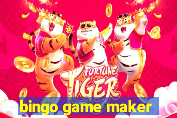 bingo game maker