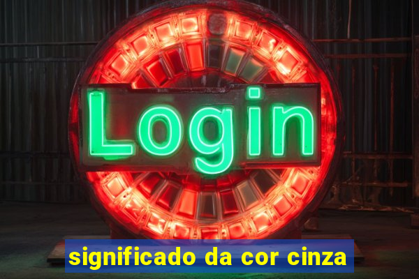 significado da cor cinza