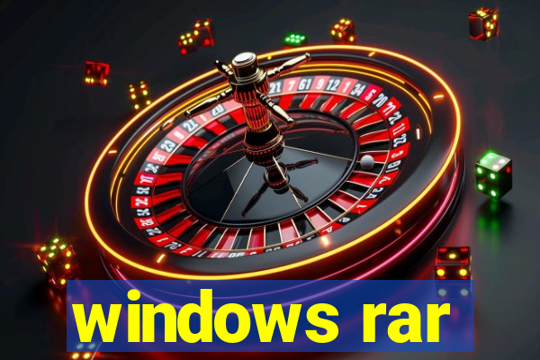 windows rar