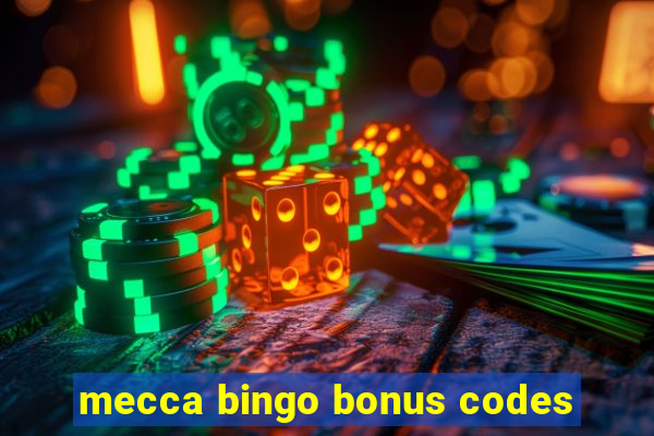 mecca bingo bonus codes