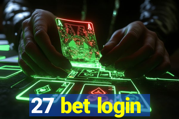 27 bet login