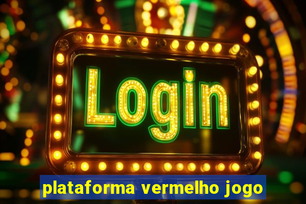 plataforma vermelho jogo