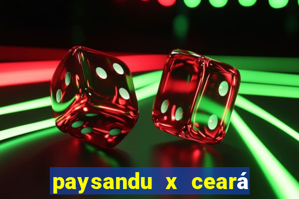 paysandu x ceará sc palpite