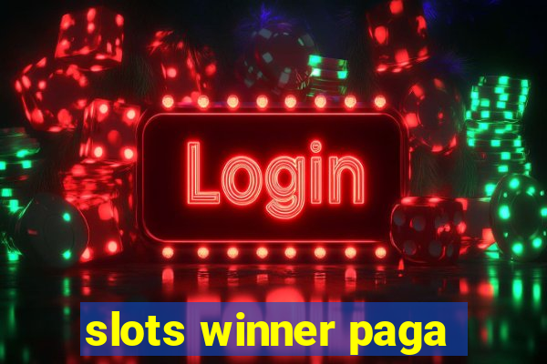 slots winner paga