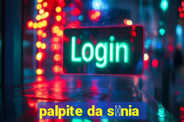 palpite da s么nia