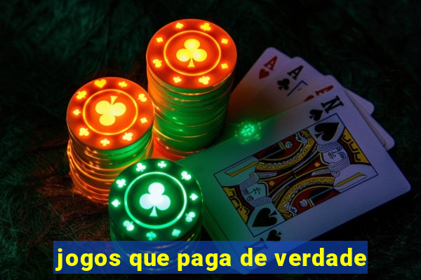 jogos que paga de verdade