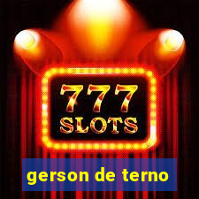 gerson de terno