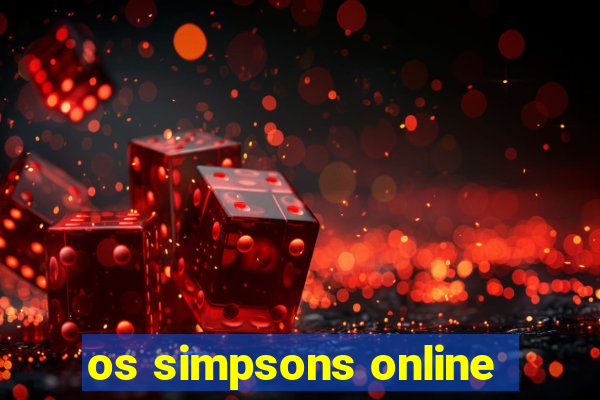 os simpsons online