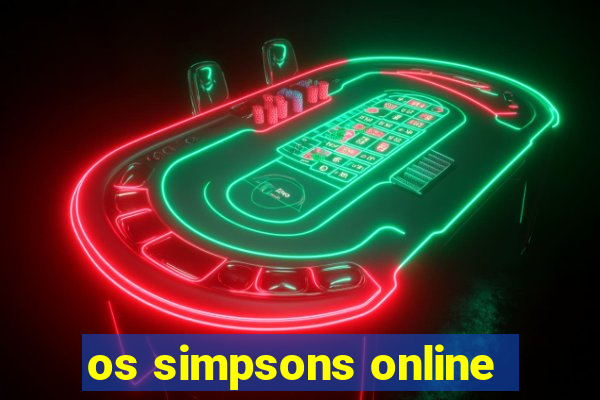 os simpsons online