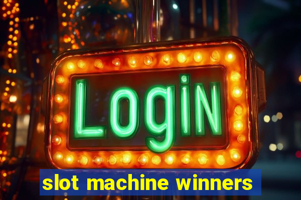 slot machine winners