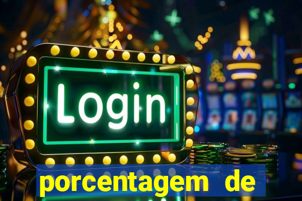 porcentagem de slots pagantes