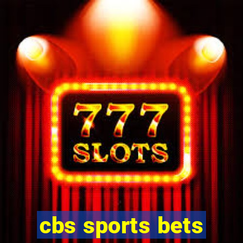 cbs sports bets