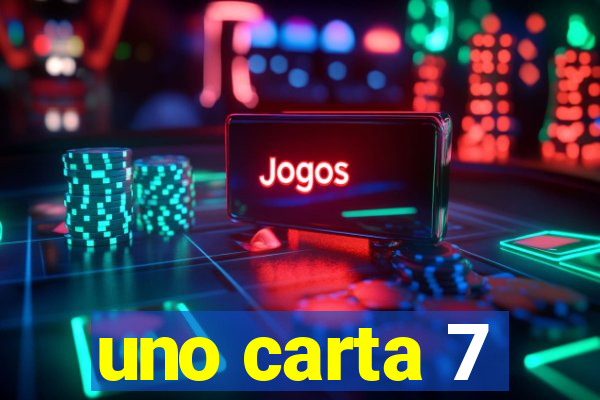 uno carta 7