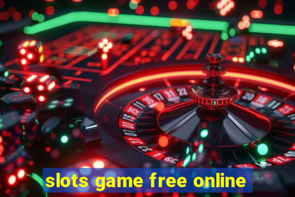 slots game free online