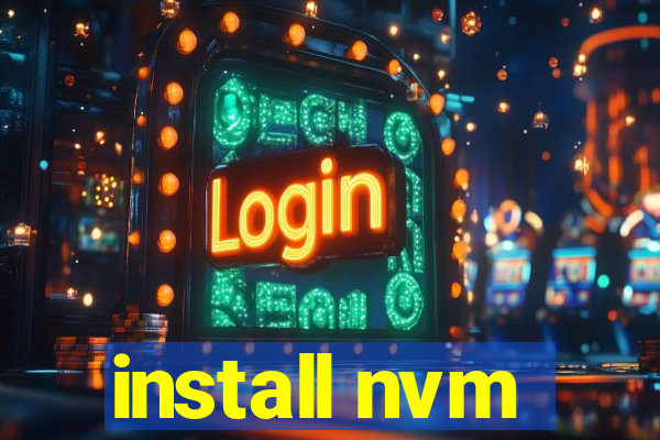 install nvm