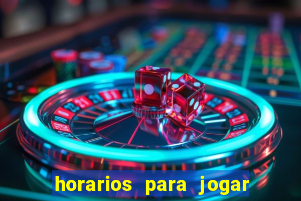 horarios para jogar no fortune dragon