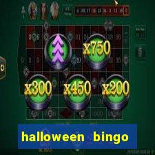 halloween bingo card maker