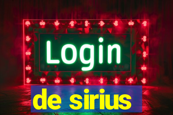 de sirius