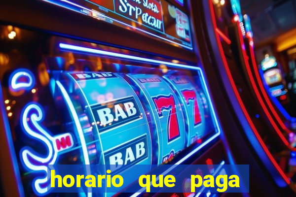 horario que paga fortune tiger