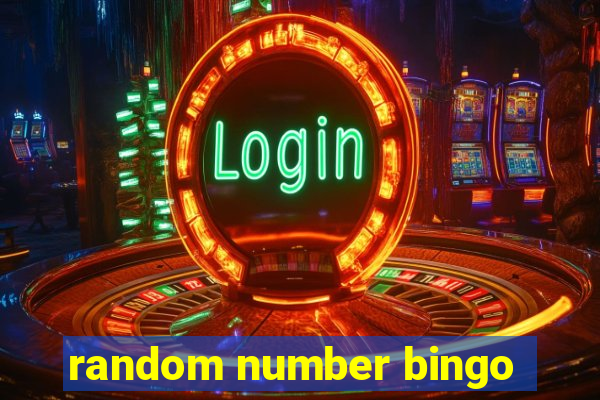 random number bingo