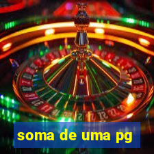 soma de uma pg