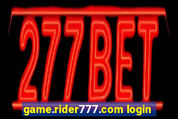 game.rider777.com login