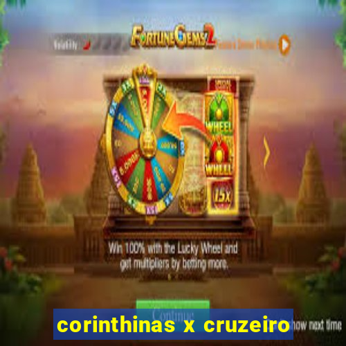 corinthinas x cruzeiro