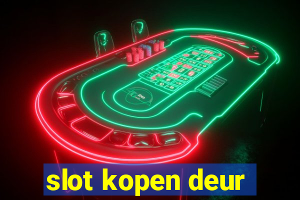 slot kopen deur