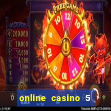 online casino 5 euro bonus