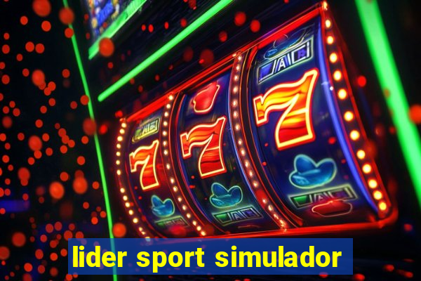 lider sport simulador