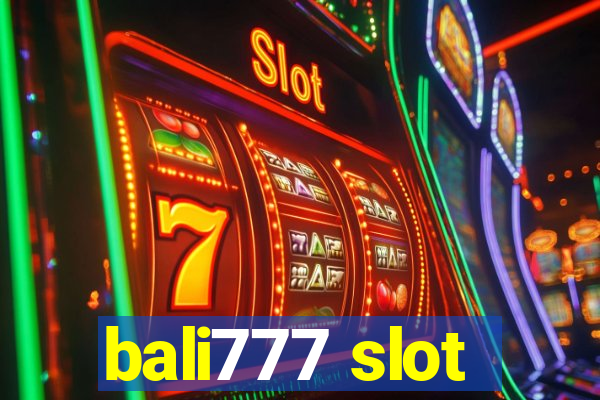 bali777 slot