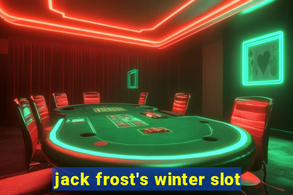 jack frost's winter slot