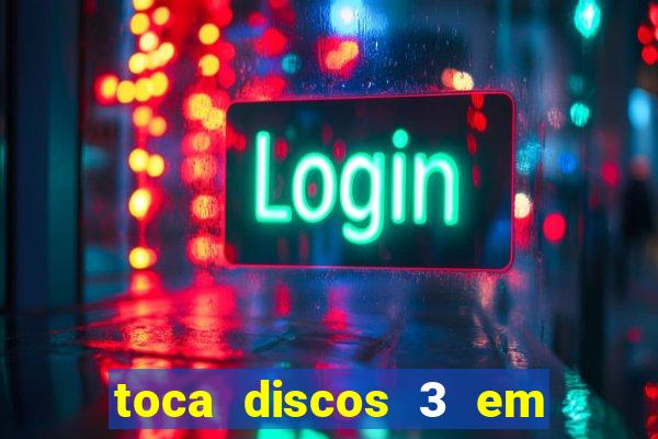 toca discos 3 em 1 antigo