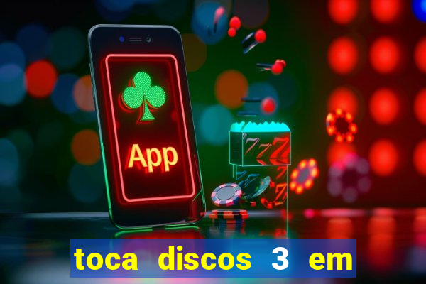 toca discos 3 em 1 antigo