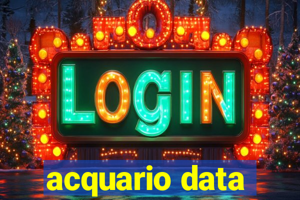 acquario data